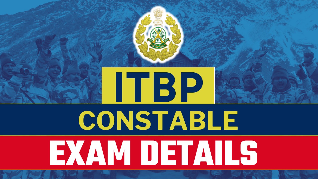 ITBP Constable Admit Card 2025 to be released soon, Check Physical Test Details Here